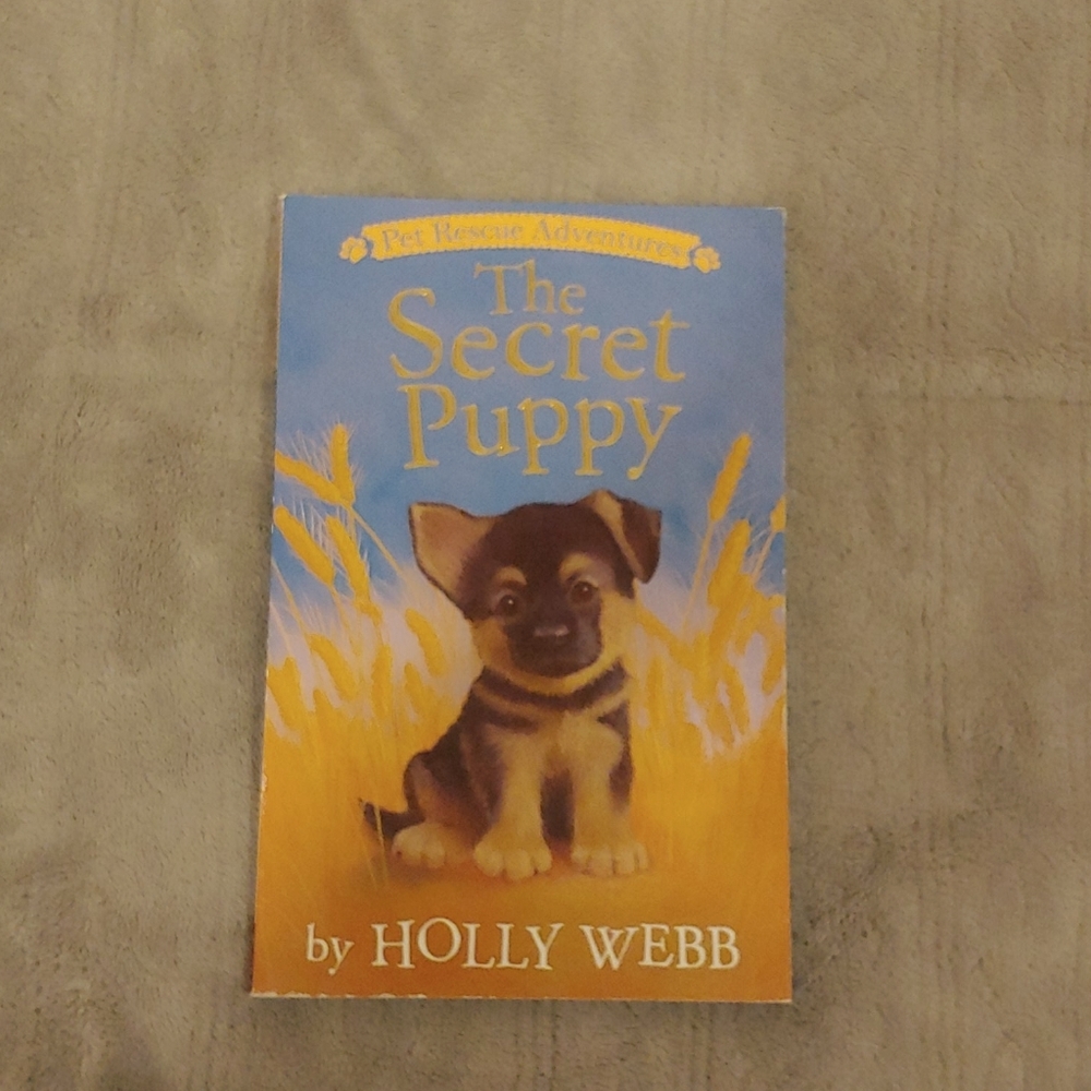 "The Secret Puppy" book by Holly Webb